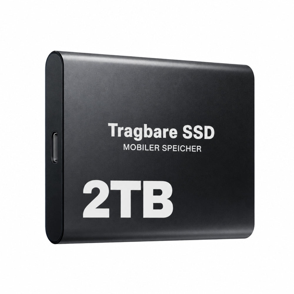 Zewnętrzny dysk SSD 2 TB z USB-C i wysoką prędkością