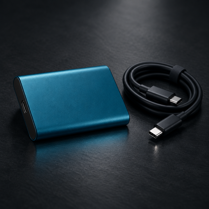 Przenośny dysk SSD USB-C o pojemności 2 TB