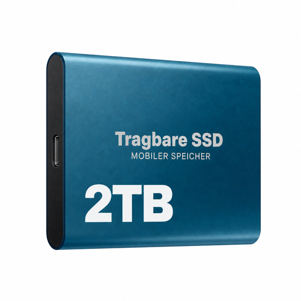 Przenośny dysk SSD USB-C o pojemności 2 TB