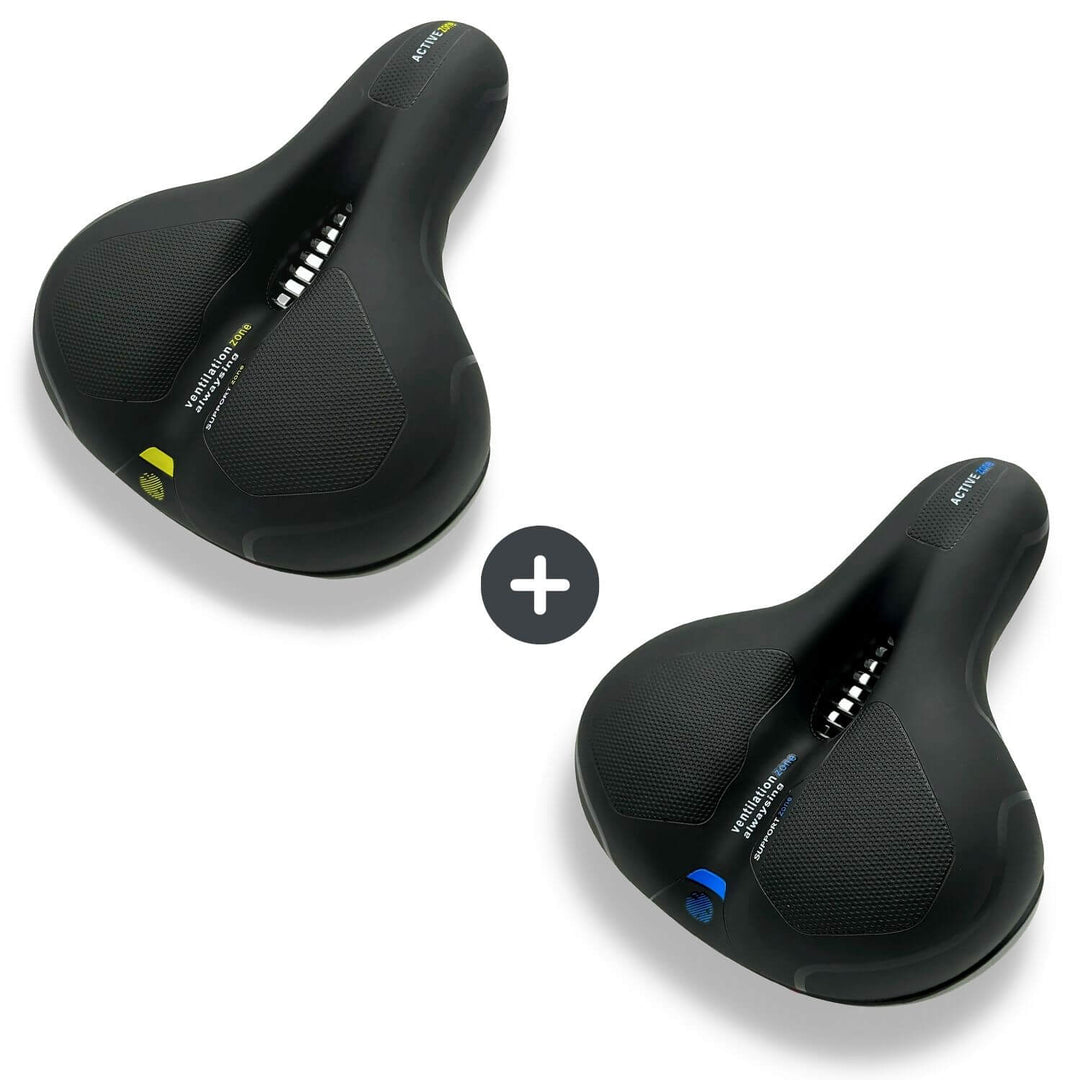 Siodełko rowerowe | Ergonomiczny komfort | Konstrukcja amortyzująca wstrząsy