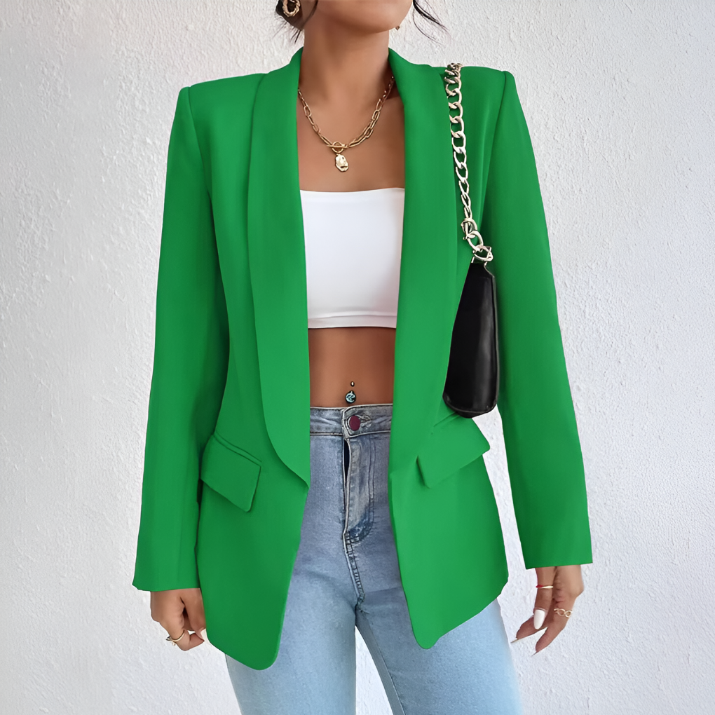 Elegancki dopasowany blazer damski
