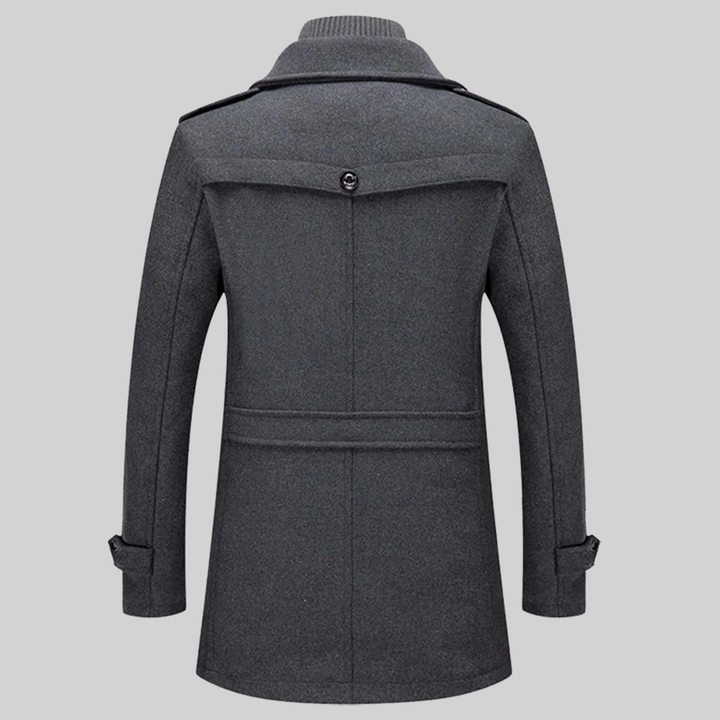 Męski płaszcz – modny design z nowoczesnym urokiem