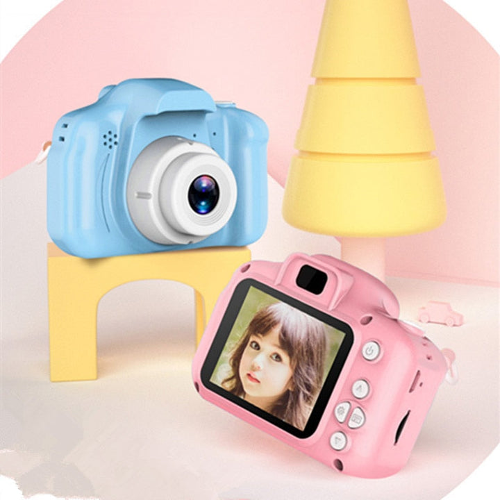 Mini kamera cyfrowa HD z etui ochronnym dla dzieci