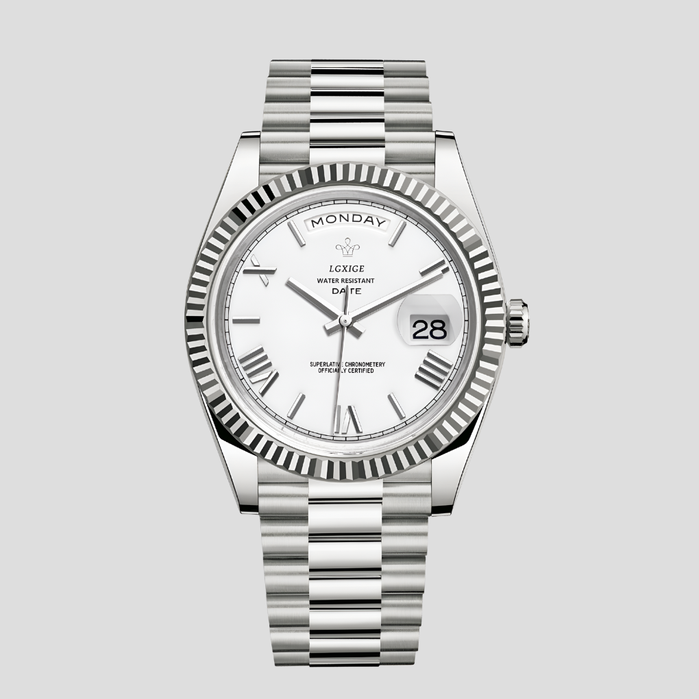 Klasyczny męski zegarek na rękę 41 mm