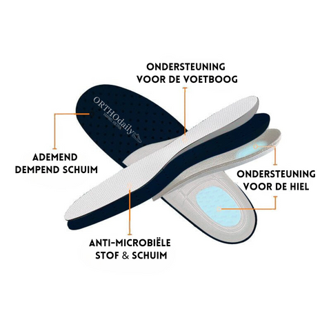 Buty ortopedyczne z elastyczną poduszką (unisex)