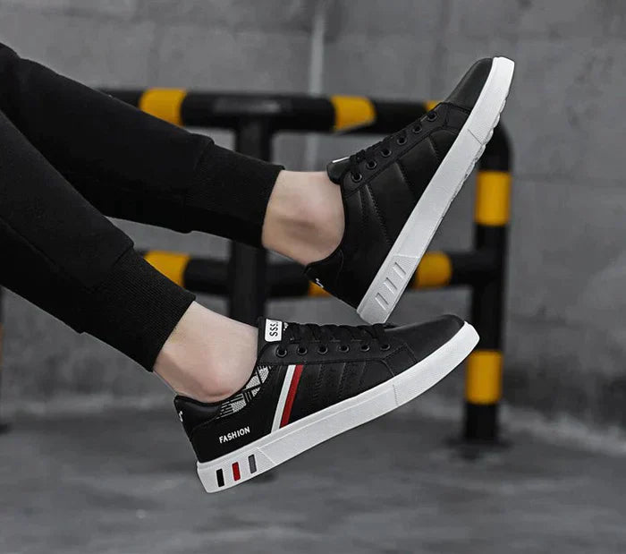 Modne męskie buty ze sprężystą podeszwą