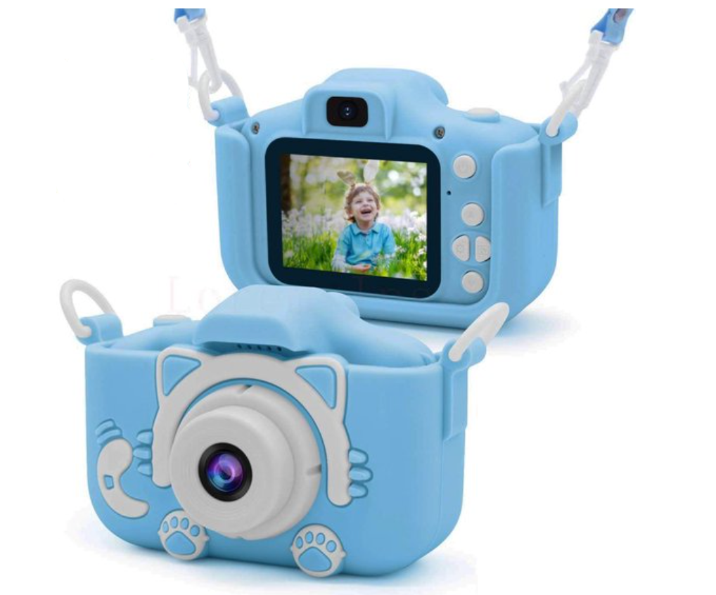 Mini kamera cyfrowa HD z etui ochronnym dla dzieci