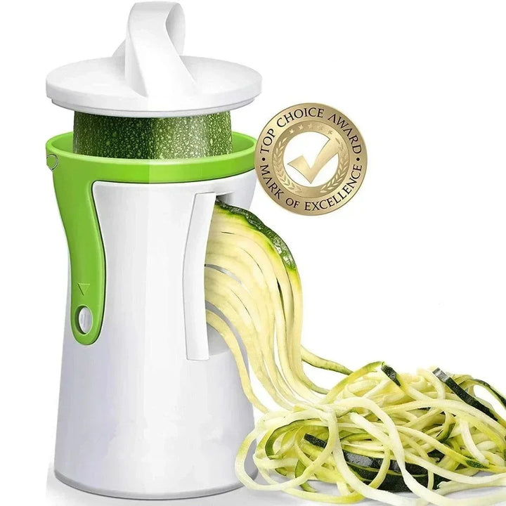 VeggiTwist Spiralizer | Do Warzyw i Serów | Ręczny i Kompaktowy | Stal Nierdzewna i Plastik Bez BPA