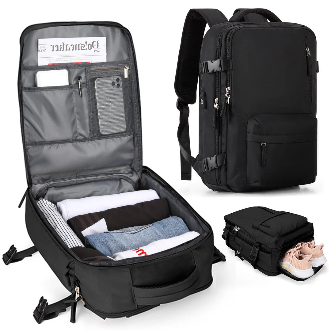 Wielofunkcyjny damski plecak 35 l z portem USB