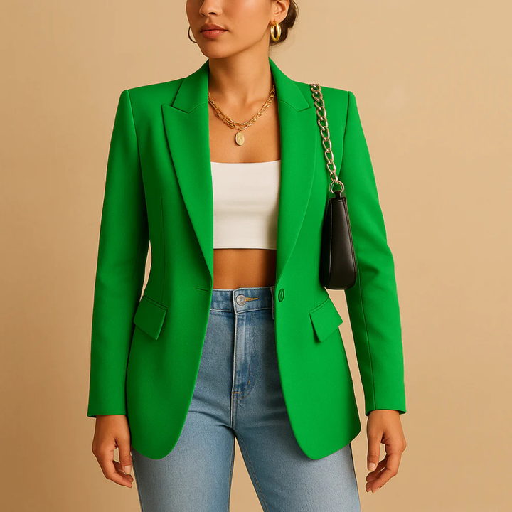 Elegancki dopasowany blazer damski