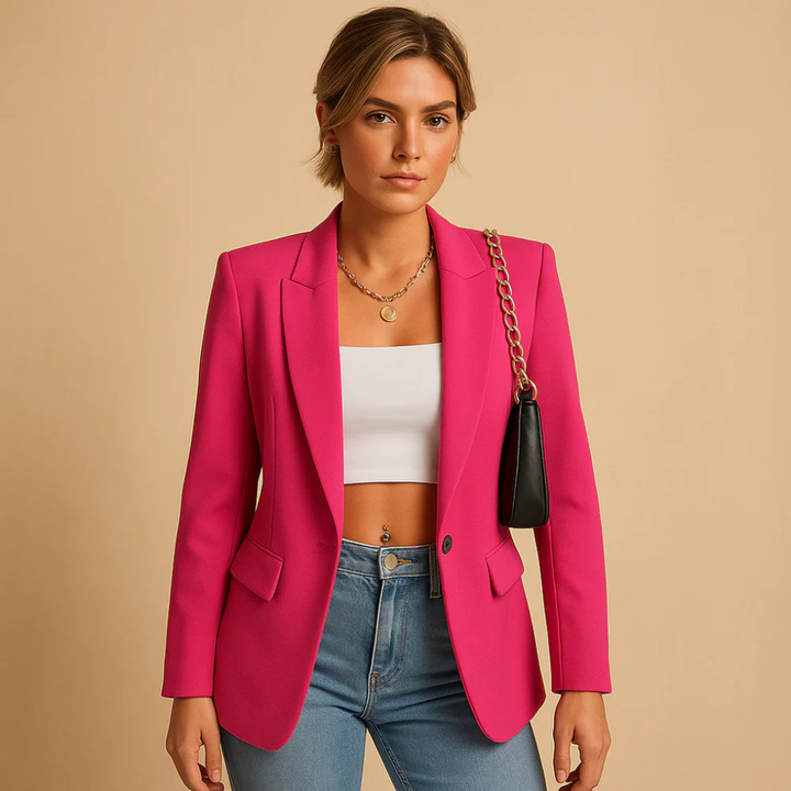 Elegancki dopasowany blazer damski