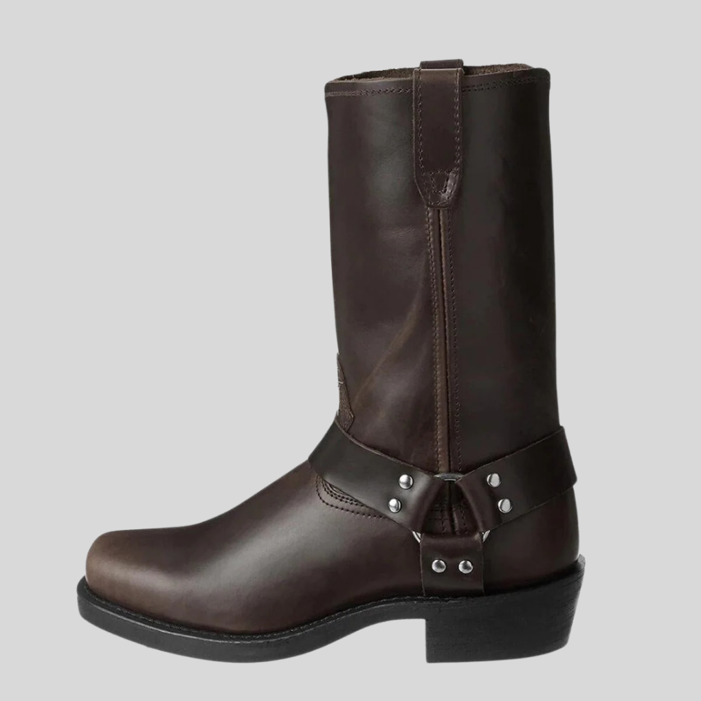 Męskie botki w stylu western