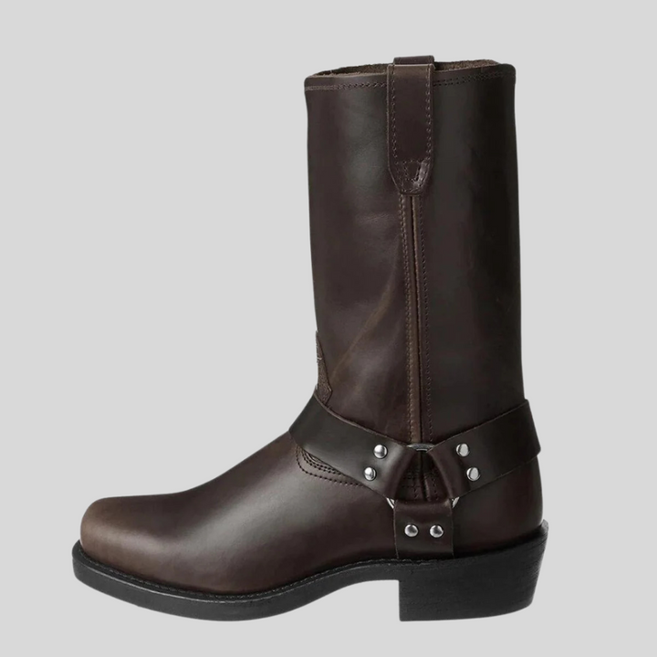 Męskie botki w stylu western