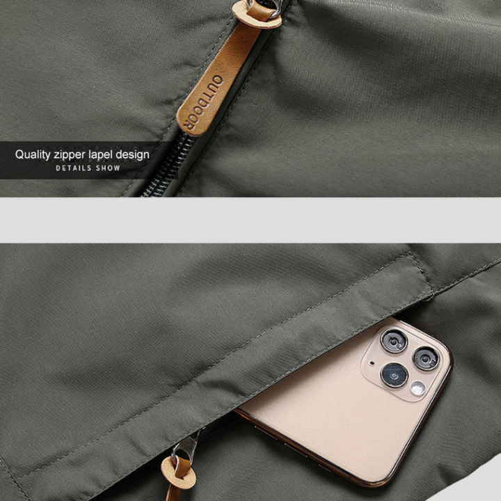 Męska kurtka softshell na zimę, z funkcjami outdoorowymi