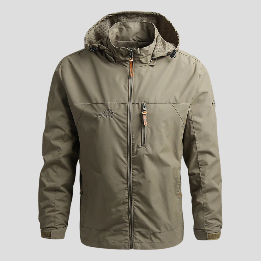 Męska kurtka softshell na zimę, z funkcjami outdoorowymi