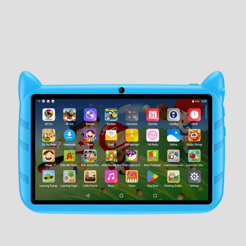Tablet dla dzieci 7 cali – WiFi 5G, 4 GB RAM, 64 GB pamięci