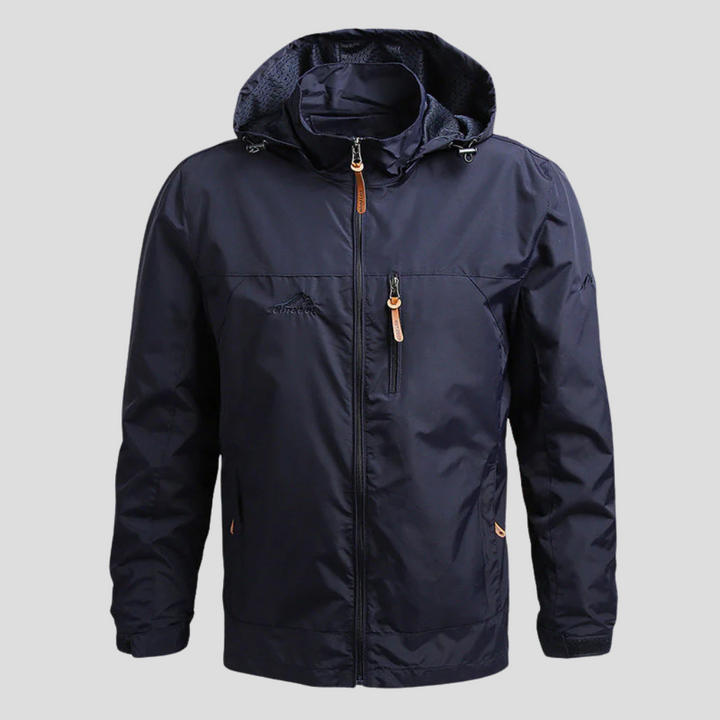 Męska kurtka softshell na zimę, z funkcjami outdoorowymi