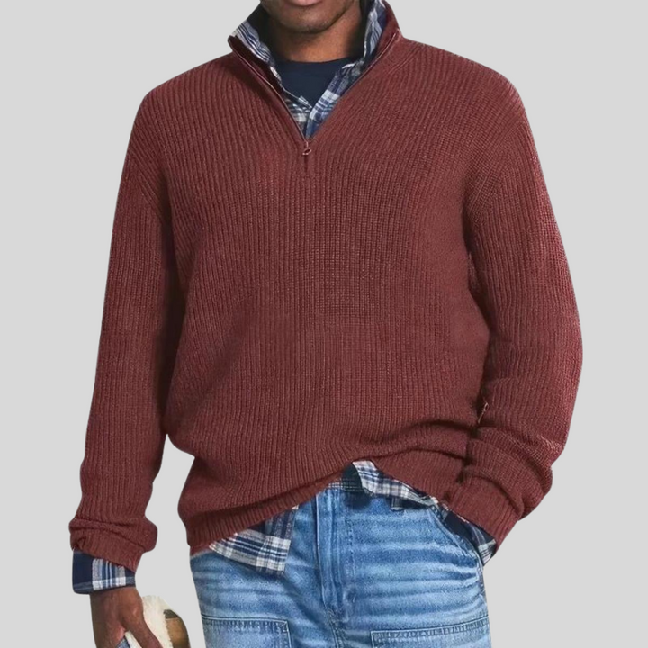 Elegancki Sweter Męski w Klasycznym Stylu