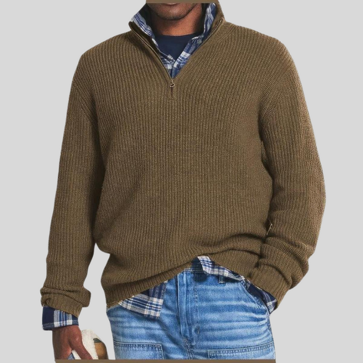 Elegancki Sweter Męski w Klasycznym Stylu