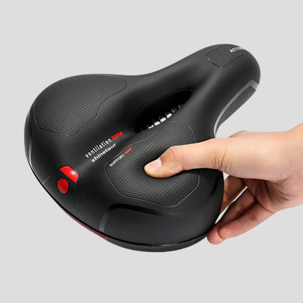 Ergonomiczna nakładka na siodełko rowerowe