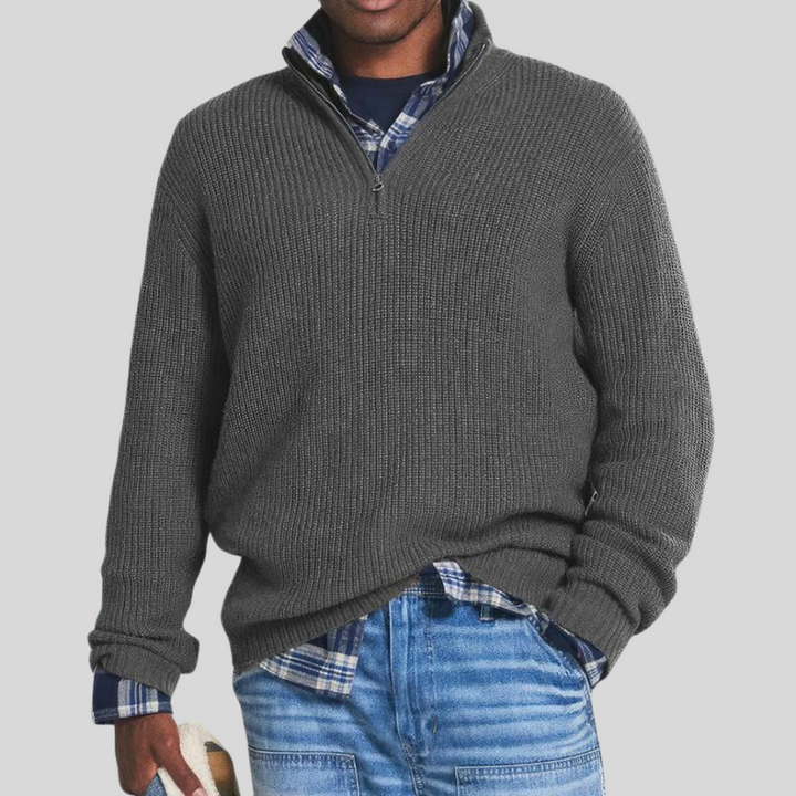 Elegancki Sweter Męski w Klasycznym Stylu