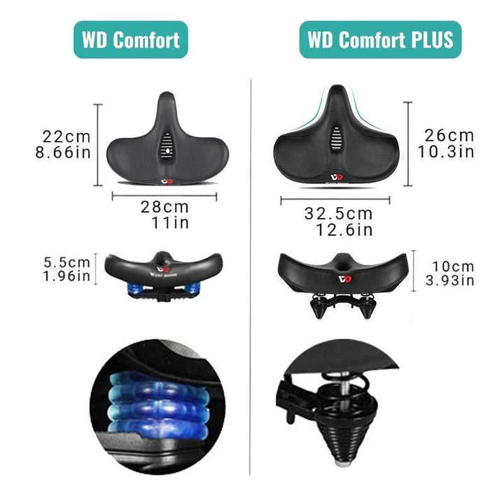 CyclePad – wygodne, szerokie siodełko rowerowe