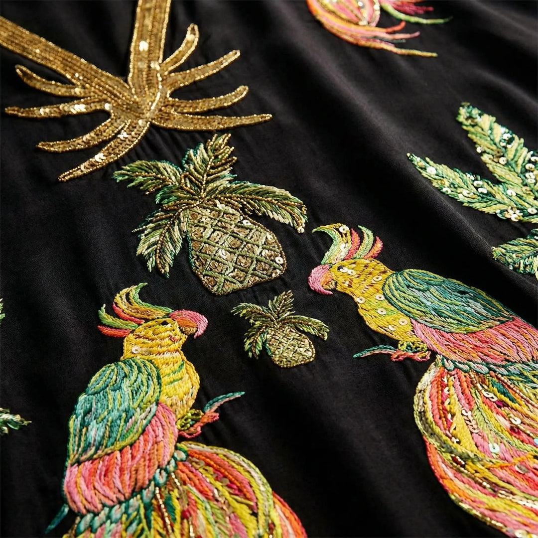 Szeroki kaftan do kostek - Luana
