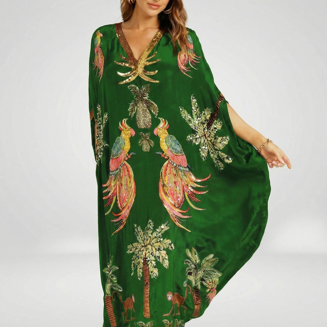 Szeroki kaftan do kostek - Luana