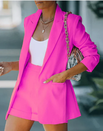 Zestaw – blazer i szorty