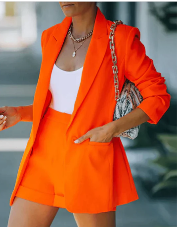 Zestaw – blazer i szorty
