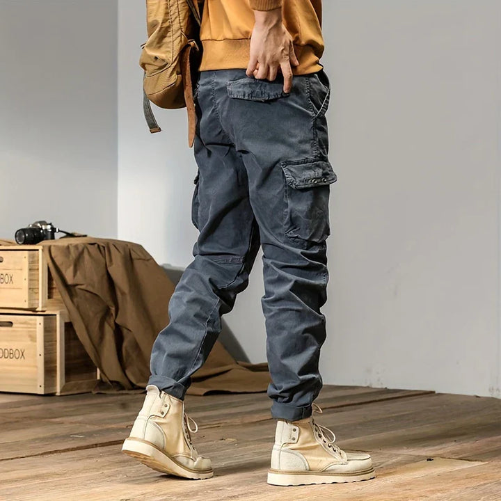 Stylowe męskie joggery cargo