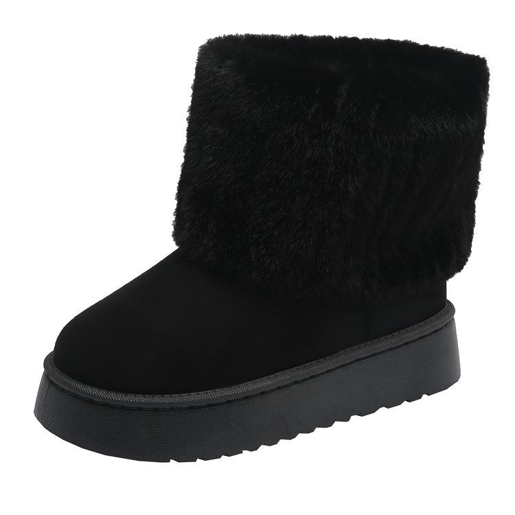 Damskie zimowe buty domowe