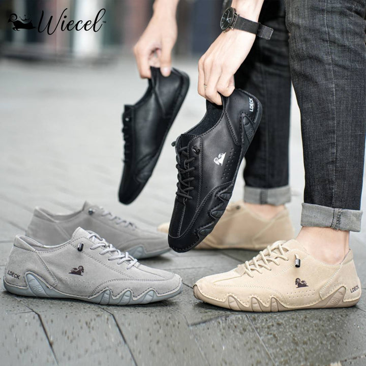 Skórzane buty barefoot unisex – BareMotion