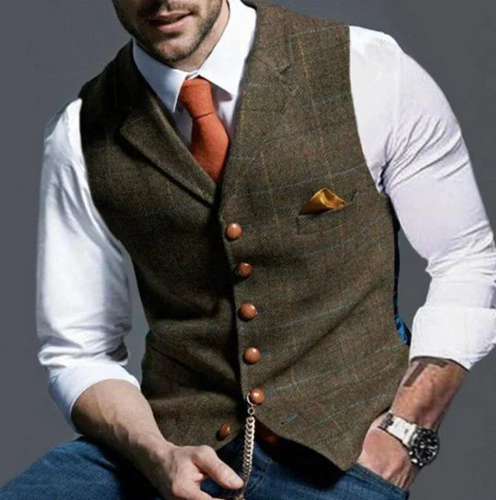 Elegancka kamizelka męska