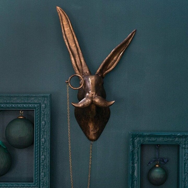 Zabawna dekoracja ścienna z głowami zwierząt - WallCritters