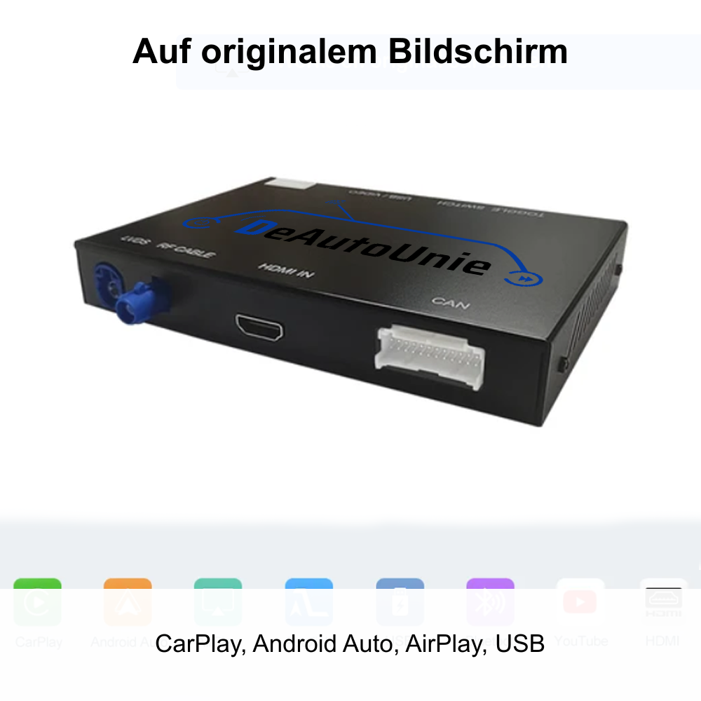 Carplay & Android Auto | Moduł Audi 2013-2018 | Bezprzewodowy