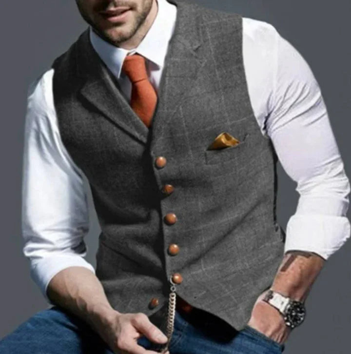 Elegancka kamizelka męska