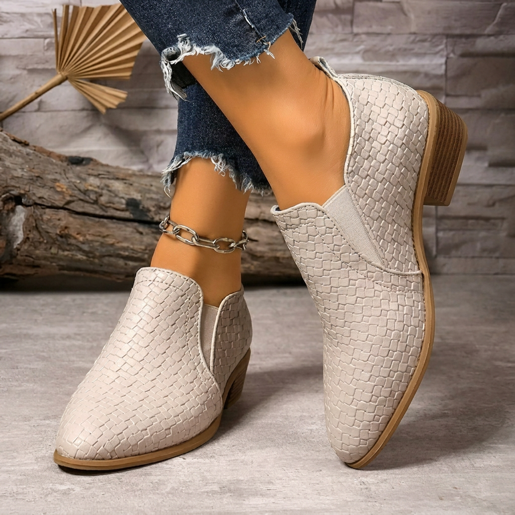 Eleganckie damskie lakierowane oksfordki