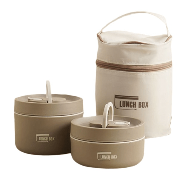Termiczny lunchbox na ciepłe posiłki w drodze