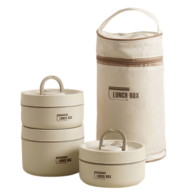 Termiczny lunchbox na ciepłe posiłki w drodze