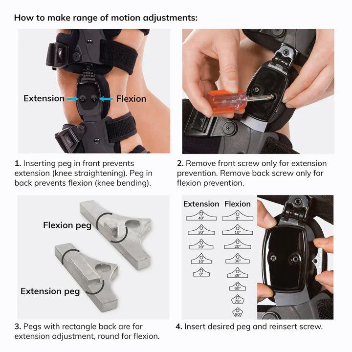 Regulowany Stabilizator Kolana – KneeEase