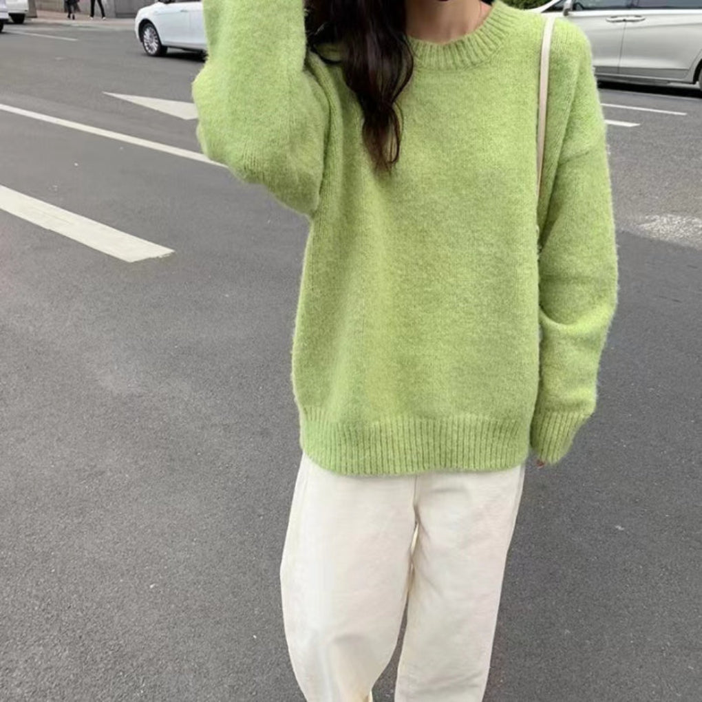 Damski pulower oversize