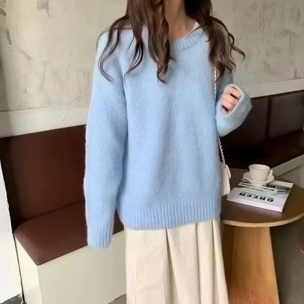 Damski pulower oversize