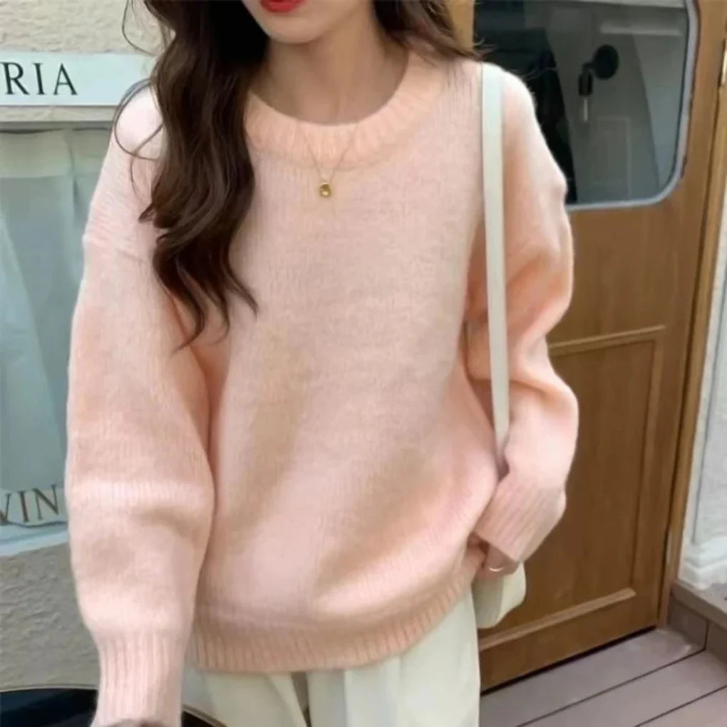 Damski pulower oversize