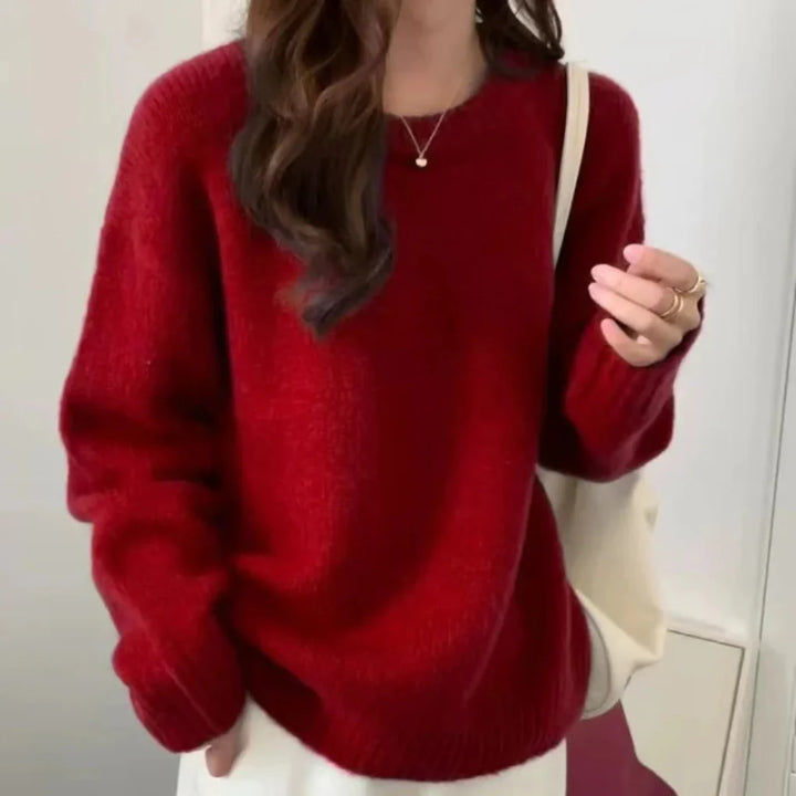 Damski pulower oversize