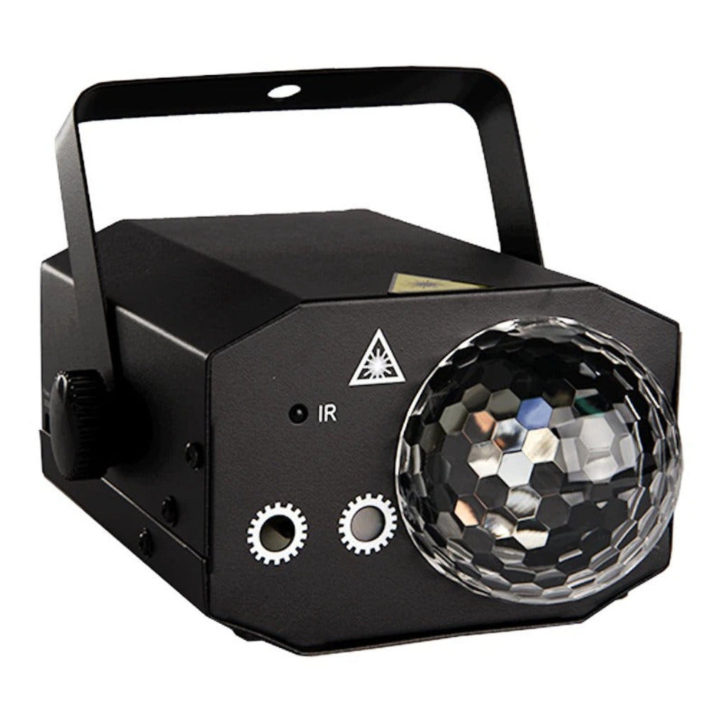 Lampa disco z laserem 2 w 1